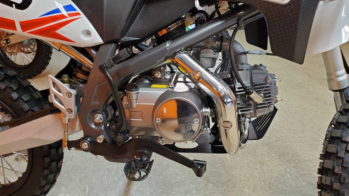 We carry both Electric & Gas Dirt Bikes in the Local Edmonton Area. Kids to Adult Dirt Bikes that will satisfy the whole family. Our smallest dirt bike is for 3-8 years old, 70cc, 110cc, 125cc, 250cc. Dirt Bikes For All Ages For Sale In Edmonton Area. We have parts inventory for these Dirt Bikes. Shipping is Canada Wide