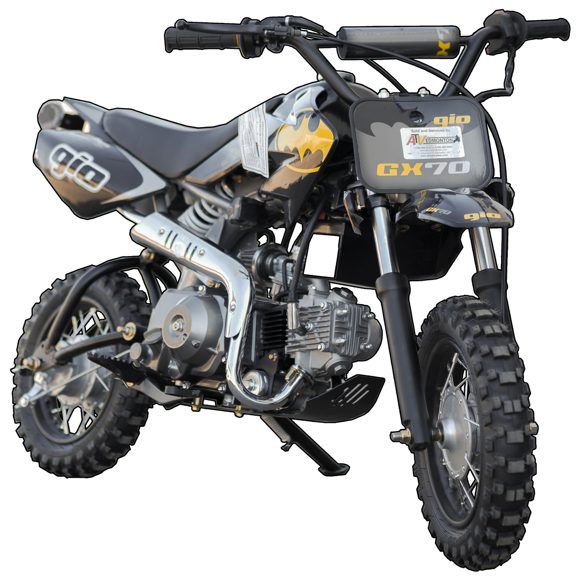 We carry both Electric & Gas Dirt Bikes in the Local Edmonton Area. Kids to Adult Dirt Bikes that will satisfy the whole family. Our smallest dirt bike is for 3-8 years old, 70cc, 110cc, 125cc, 250cc. Dirt Bikes For All Ages For Sale In Edmonton Area. We have parts inventory for these Dirt Bikes. Shipping is Canada Wide