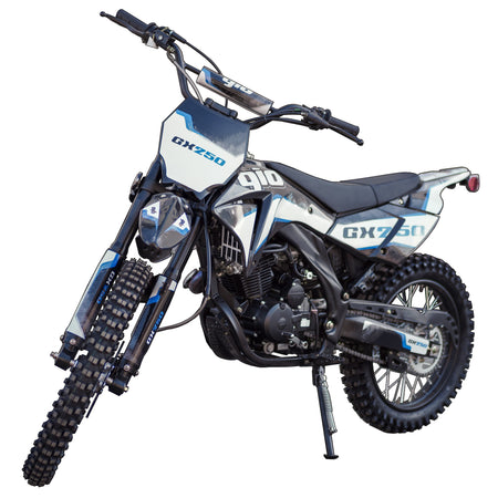 We carry both Electric & Gas Dirt Bikes in the Local Edmonton Area. Kids to Adult Dirt Bikes that will satisfy the whole family. Our smallest dirt bike is for 3-8 years old, 70cc, 110cc, 125cc, 250cc. Dirt Bikes For All Ages For Sale In Edmonton Area. We have parts inventory for these Dirt Bikes. Shipping is Canada Wide