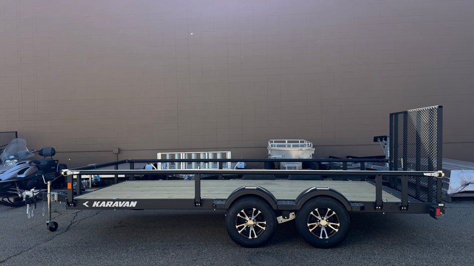 KARAVAN Tandem axle 6.8’ x 15’ Utility Trailer