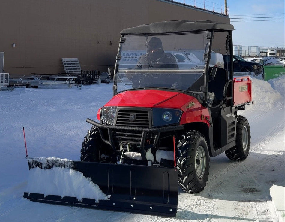 HISUN HS400 Winter Package – Side by Side with 60” Snow Plow