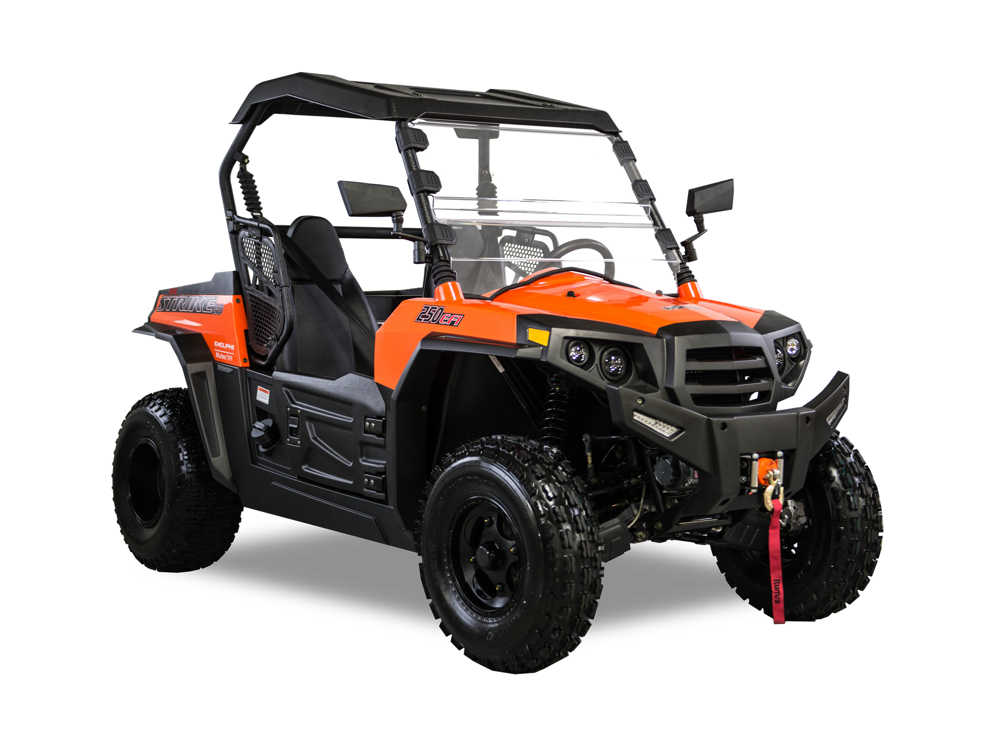 Hisun strike 250cc red off road buggy shop